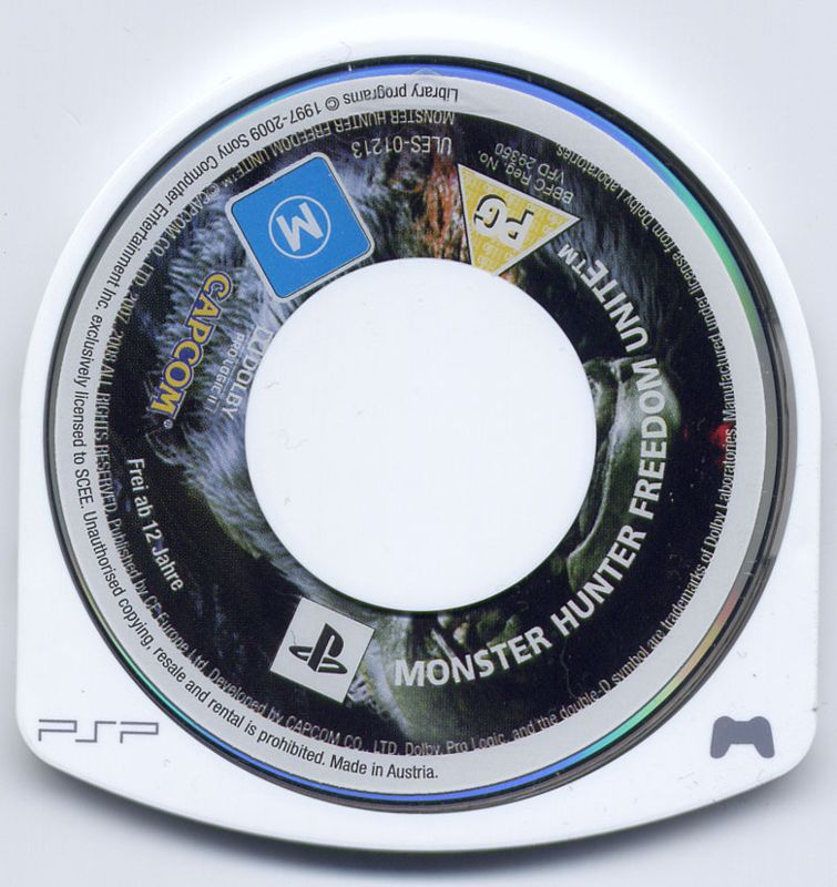 Media for Monster Hunter: Freedom Unite (PSP)