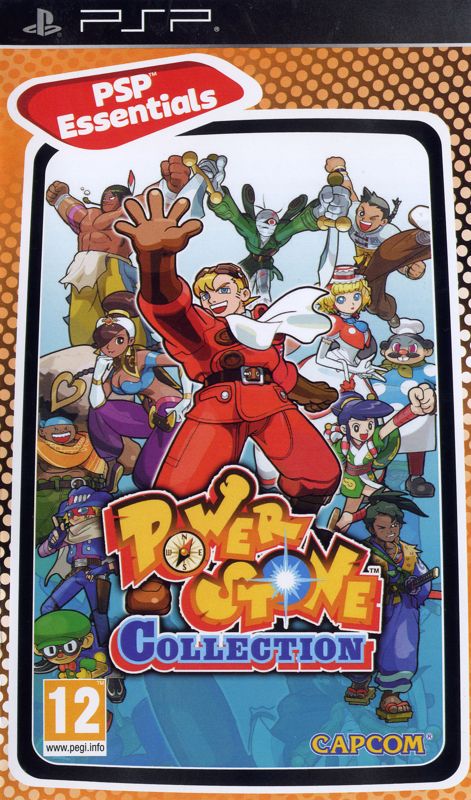 Front Cover for Power Stone Collection (PSP) (PSP Essentials release)