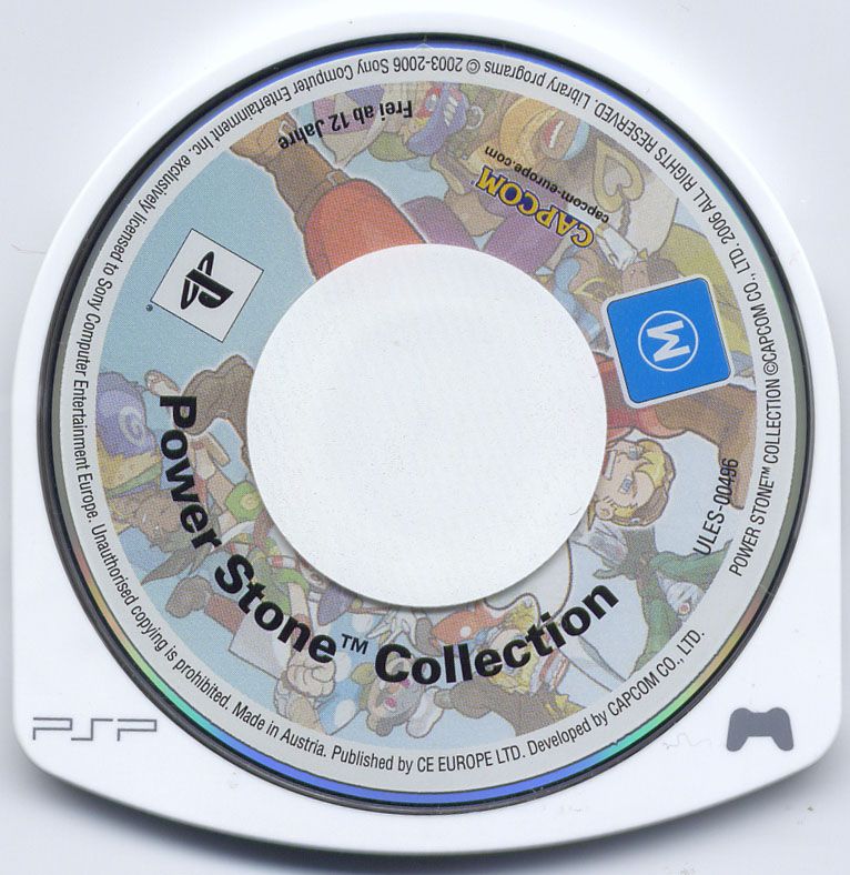 Media for Power Stone Collection (PSP) (PSP Essentials release)