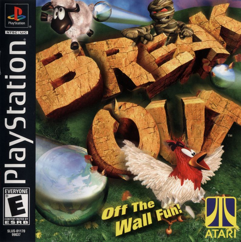Front Cover for Breakout (PlayStation)