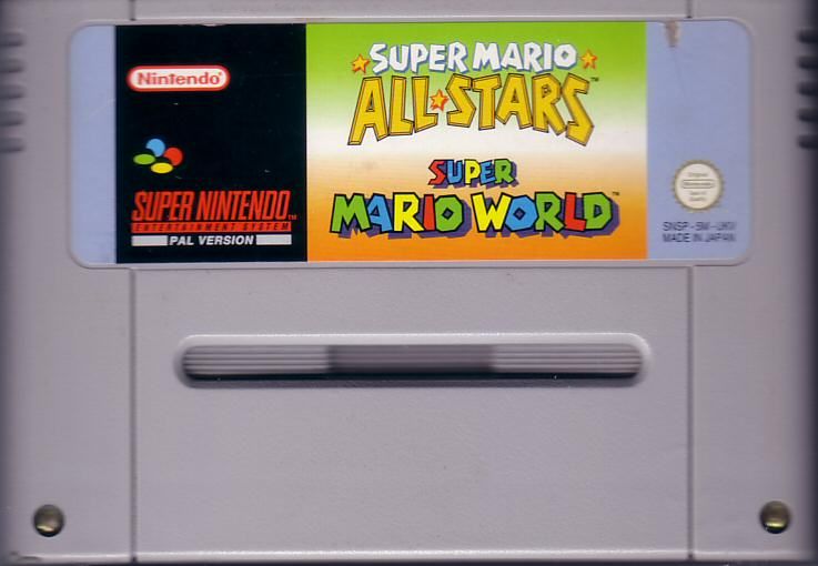 Media for Super Mario All-Stars + Super Mario World (SNES)