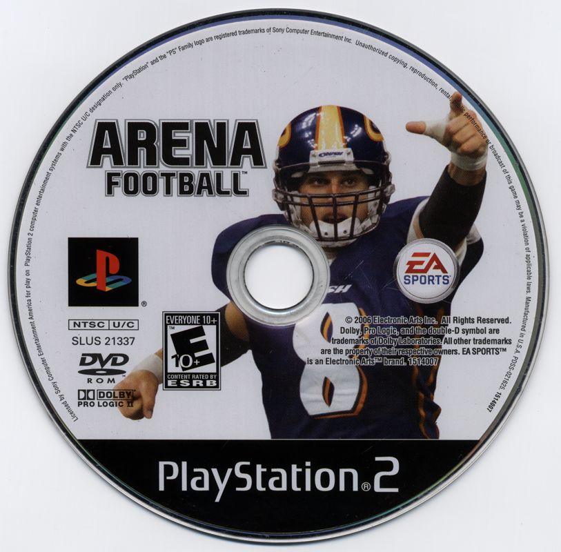 Media for Arena Football (PlayStation 2)
