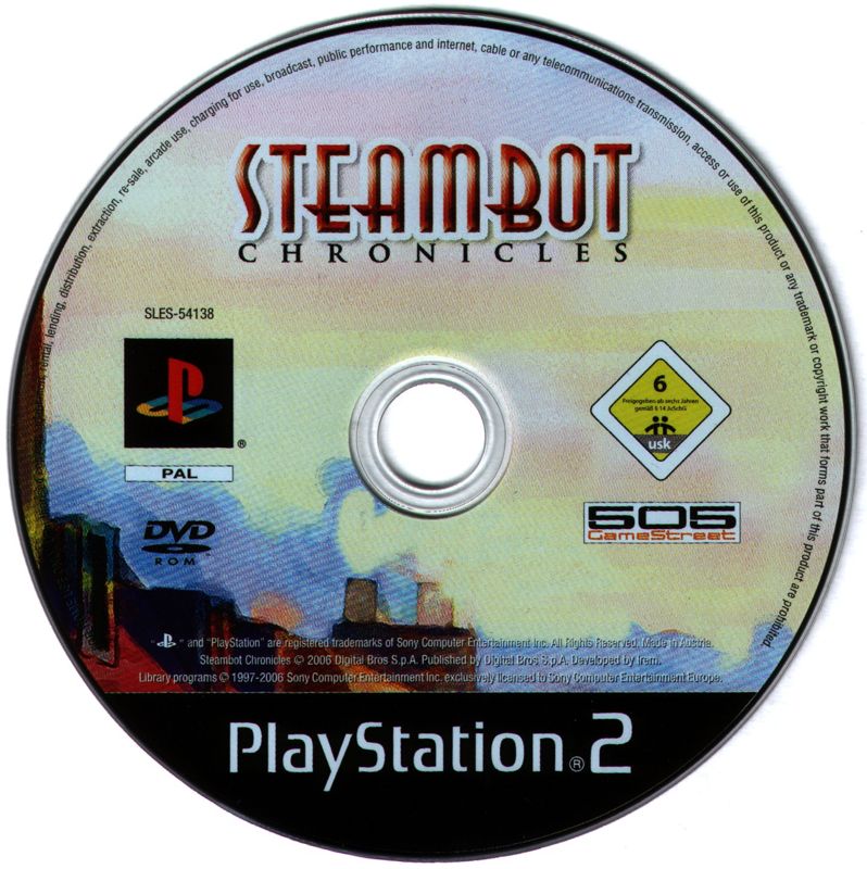 Media for Steambot Chronicles (PlayStation 2)