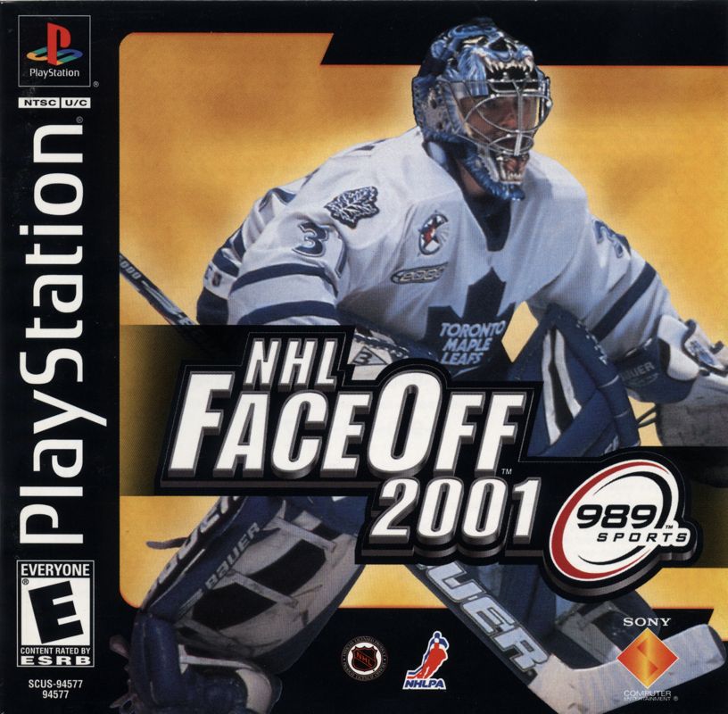 Front Cover for NHL FaceOff 2001 (PlayStation)