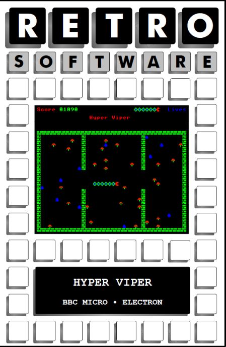 Front Cover for Hyper Viper (BBC Micro and Electron)