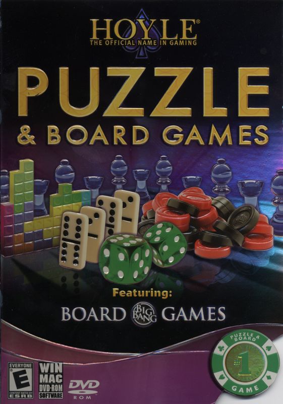 Front Cover for Hoyle Puzzle & Board Games (Macintosh and Windows)
