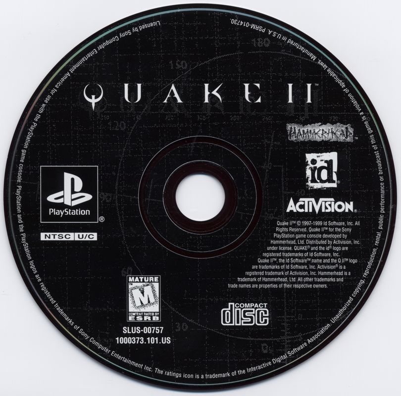 Media for Quake II (PlayStation)