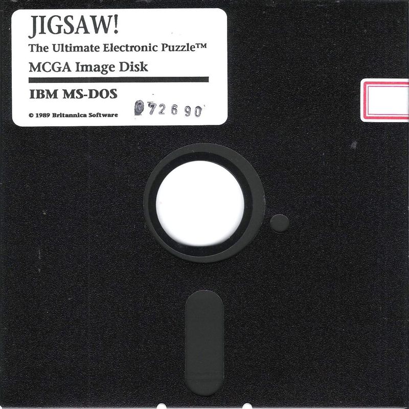 Media for Jigsaw! (DOS) (5.25" Release): Disk (4/5) -- MCGA Image Disk