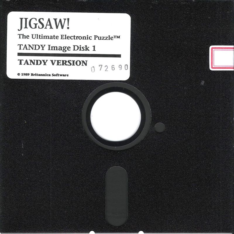 Media for Jigsaw! (DOS) (5.25" Release): Disk (5/5) -- Tandy Image Disk