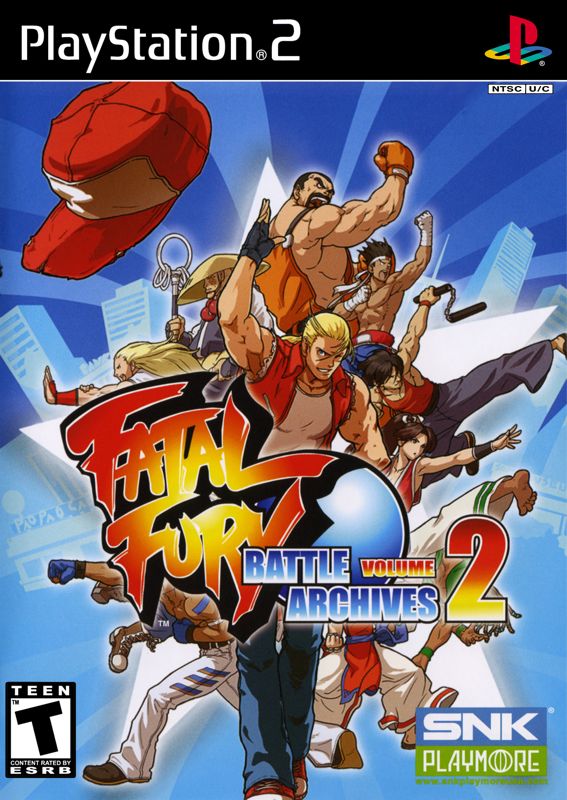 Front Cover for Fatal Fury: Battle Archives Volume 2 (PlayStation 2)