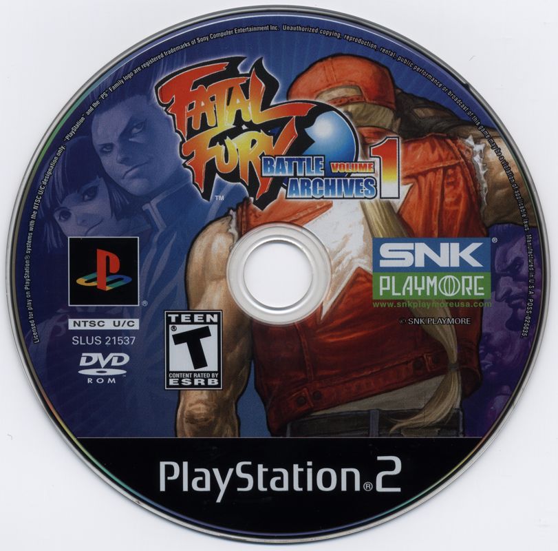 Fatal Fury: Battle Archives Volume 1 for PlayStation 2