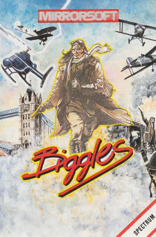 Front Cover for Biggles (ZX Spectrum)