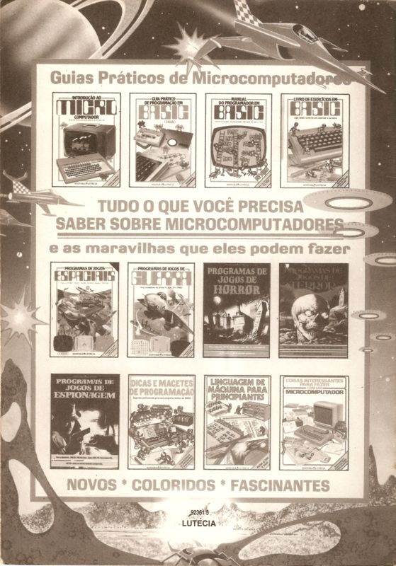 Back Cover for Computer Spy Games (Apple II and Commodore 64 and TRS-80 and VIC-20 and ZX Spectrum)