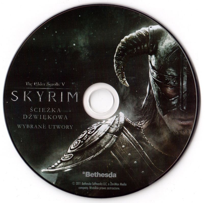 Media for The Elder Scrolls V: Skyrim (Windows): Soundtrack CD