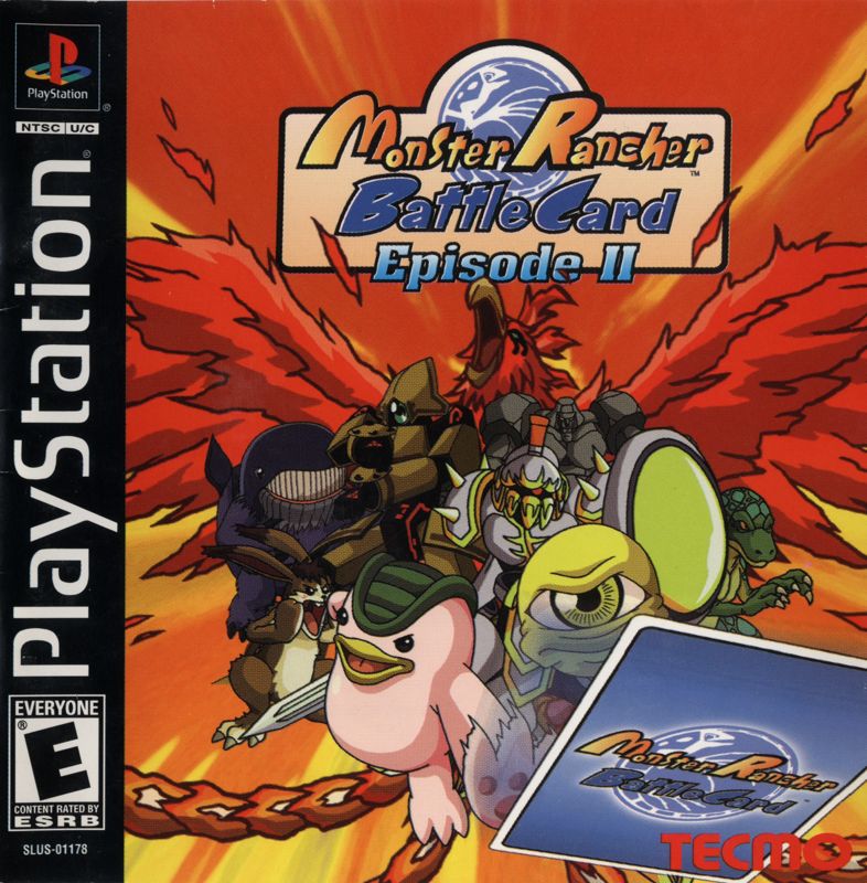 Front Cover for Monster Rancher Battle Card Episode II (PlayStation)