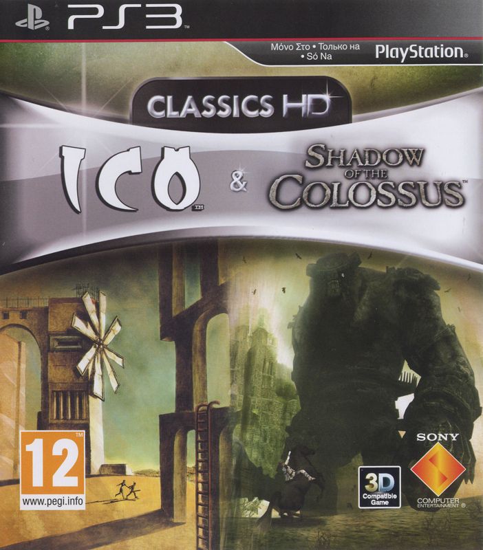 The Ico Shadow Of The Colossus Collection Cover Or Packaging Material Mobygames