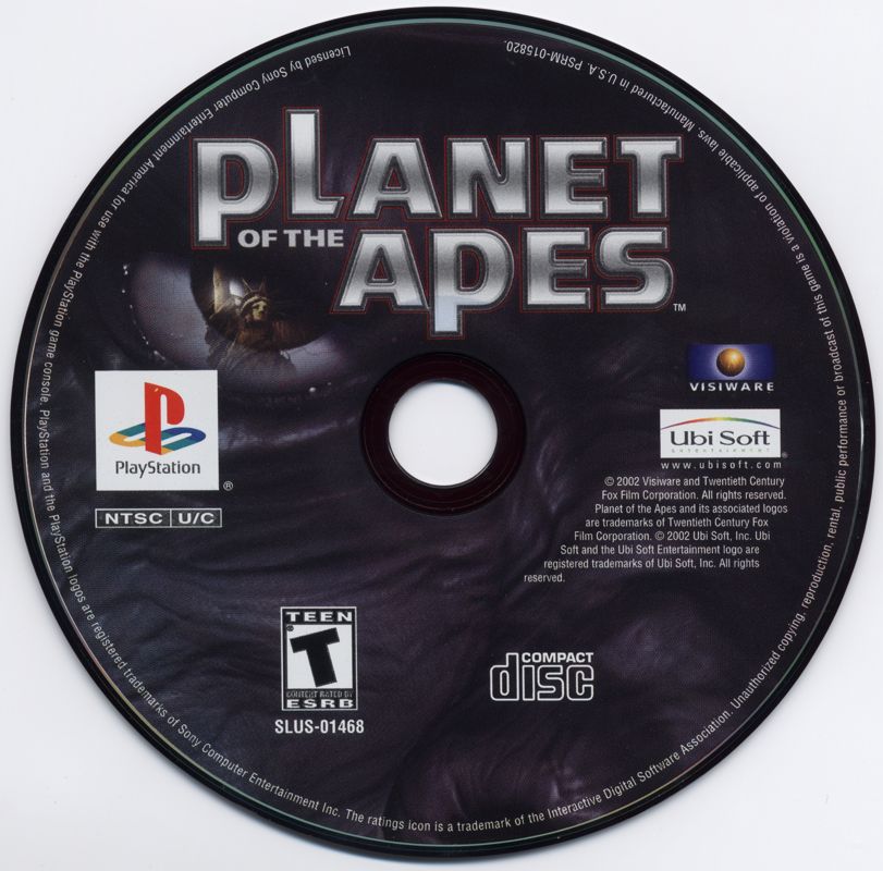 Media for Planet of the Apes (PlayStation)