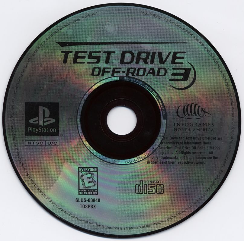Media for Test Drive: Off-Road 3 (PlayStation)