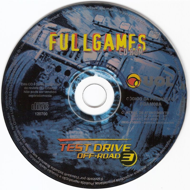 Media for Test Drive: Off-Road 3 (Windows) (Fullgames covermount)