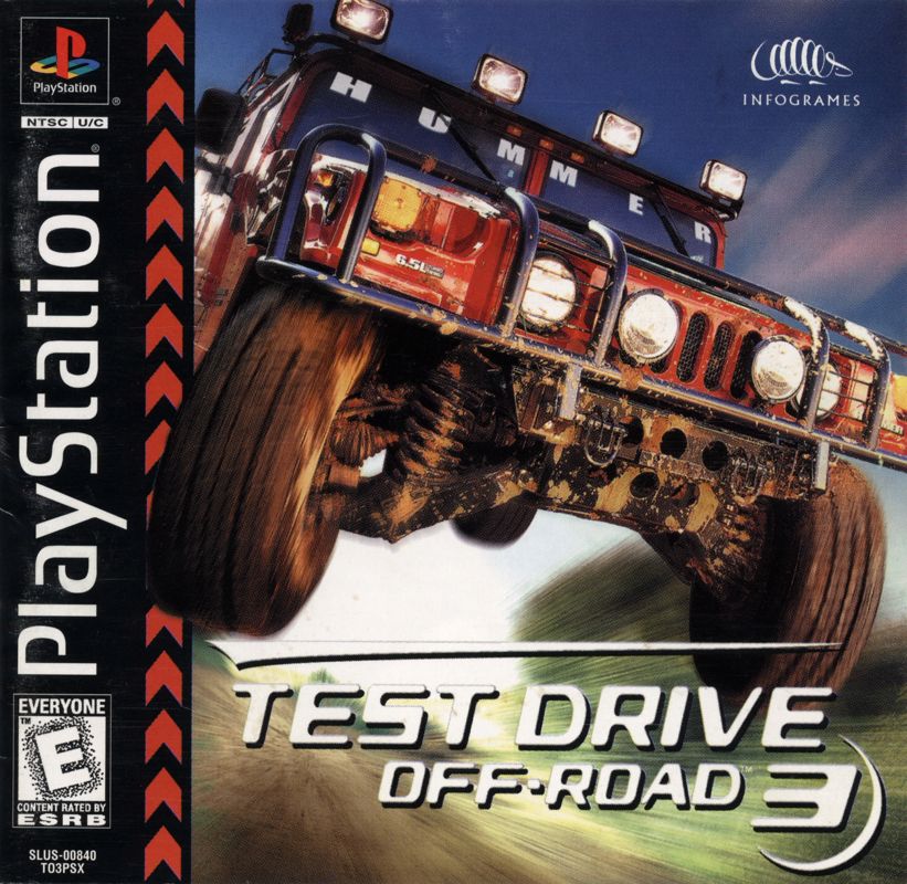 Front Cover for Test Drive: Off-Road 3 (PlayStation)
