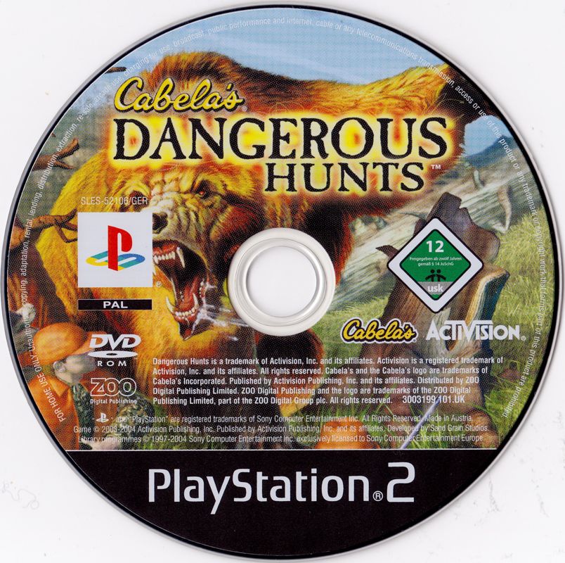 Media for Cabela's Dangerous Hunts (PlayStation 2)