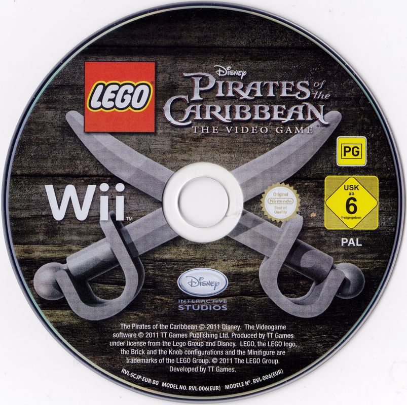 Media for LEGO Pirates of the Caribbean: The Video Game (Wii)