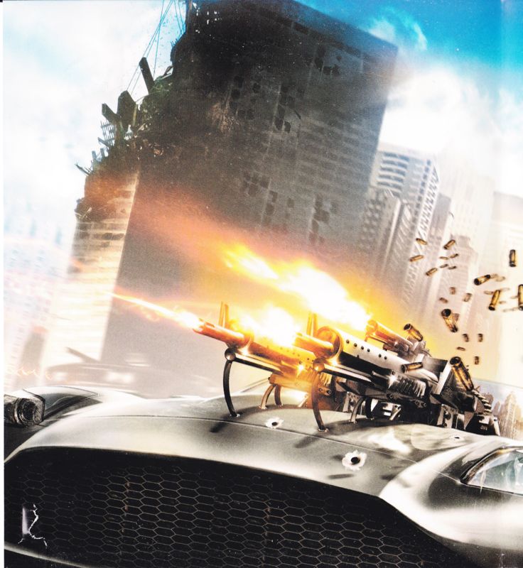 Inside Cover for Full Auto 2: Battlelines (PlayStation 3): Left