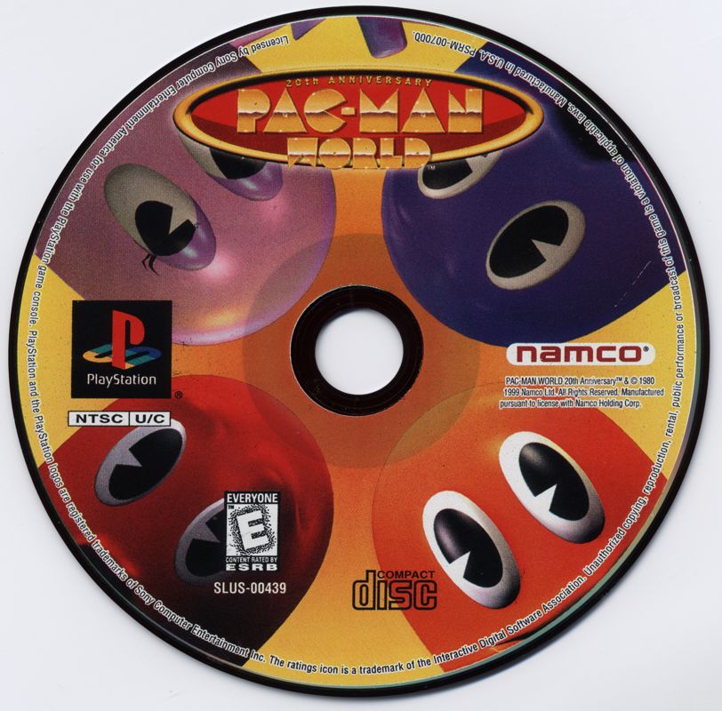 Pac Man World Th Anniversary Cover Or Packaging Material Mobygames