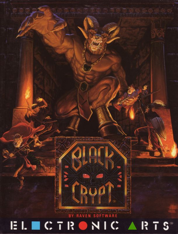 Front Cover for Black Crypt (Amiga)