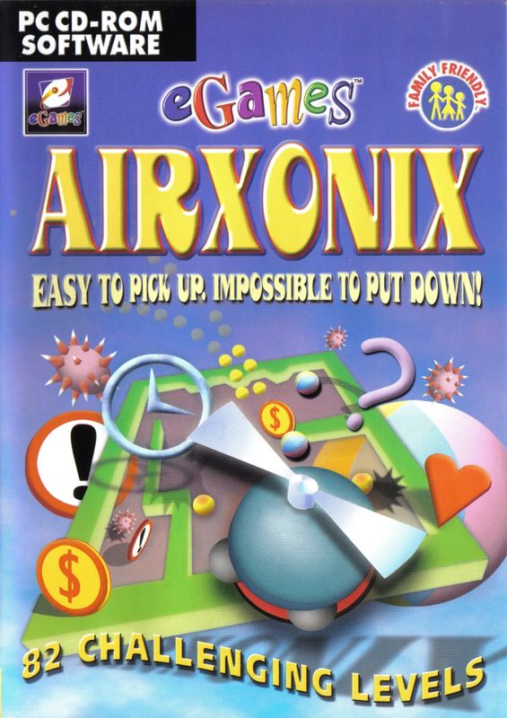Front Cover for AirXonix (Windows) (eGames release)