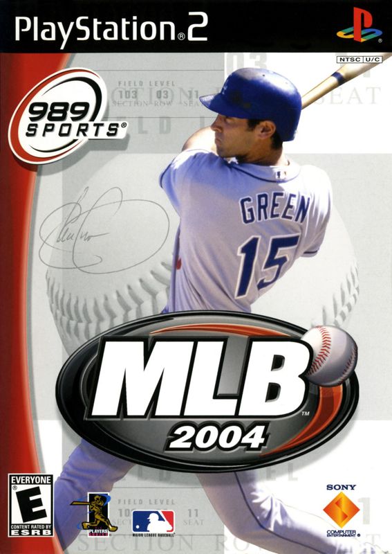 Front Cover for MLB 2004 (PlayStation 2)