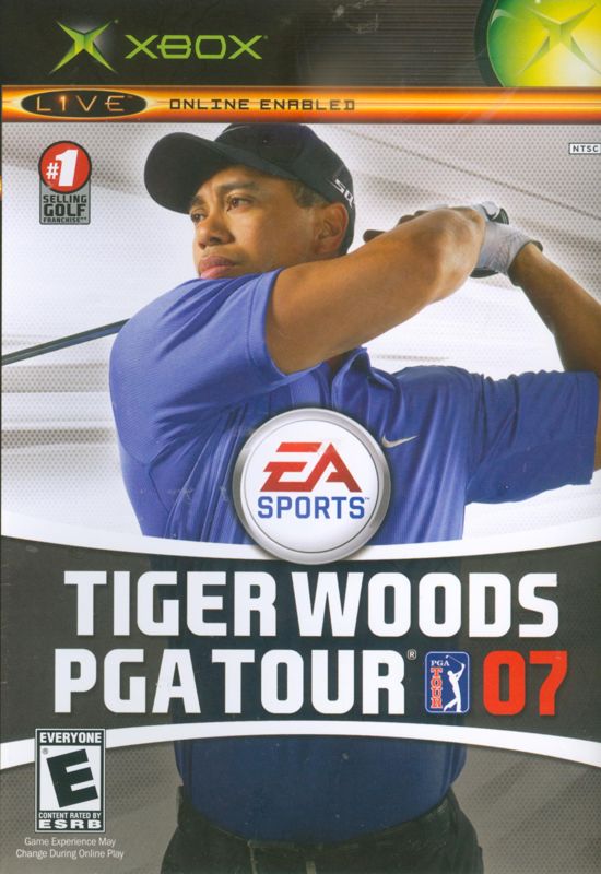 Front Cover for Tiger Woods PGA Tour 07 (Xbox)