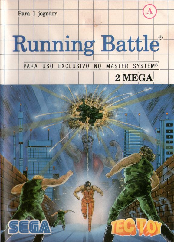 Front Cover for Running Battle (SEGA Master System)