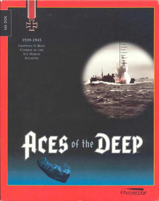 Front Cover for Aces of the Deep (DOS) (Floppy version)