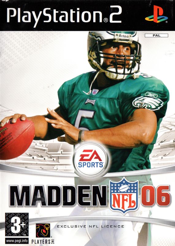 Front Cover for Madden NFL 06 (PlayStation 2)