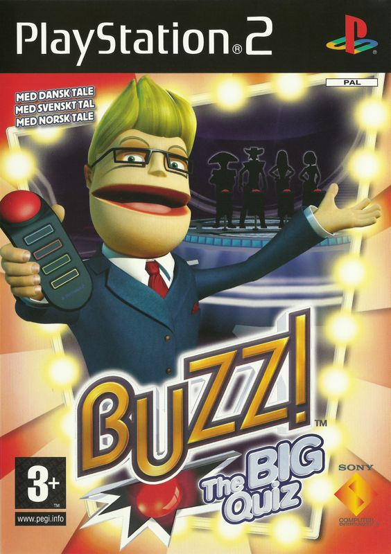 Front Cover for Buzz! The BIG Quiz (PlayStation 2)