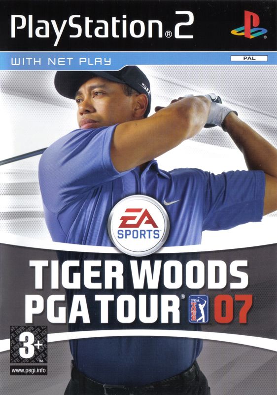 Front Cover for Tiger Woods PGA Tour 07 (PlayStation 2)