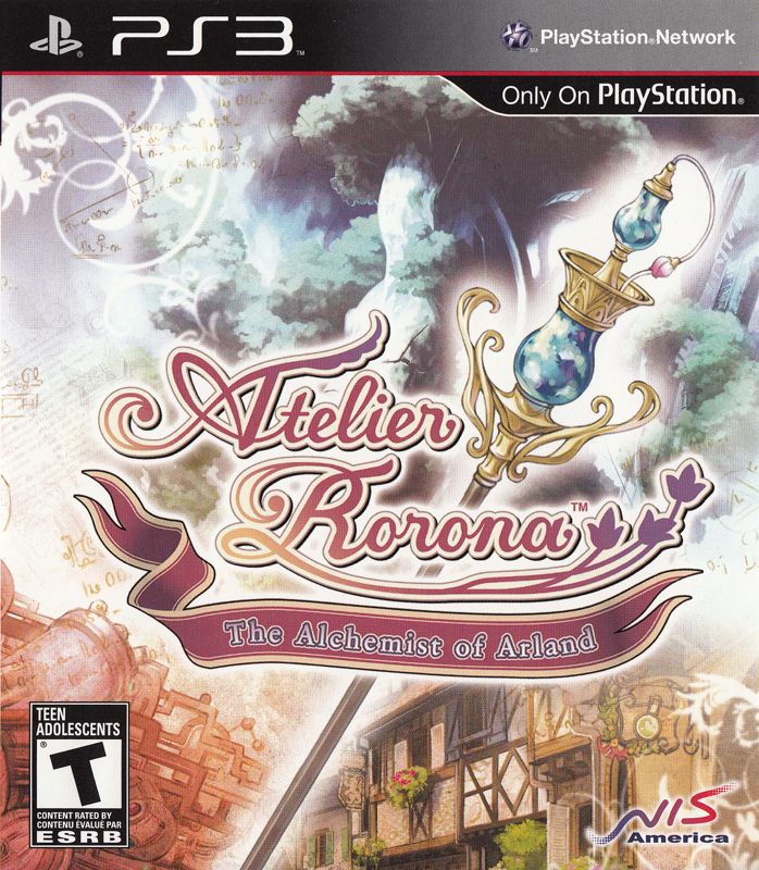 Front Cover for Atelier Rorona: The Alchemist of Arland (PlayStation 3)