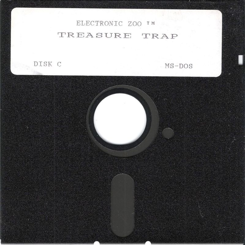 Media for Treasure Trap (DOS) (5.25" Floppy Disk release): Disk C/C