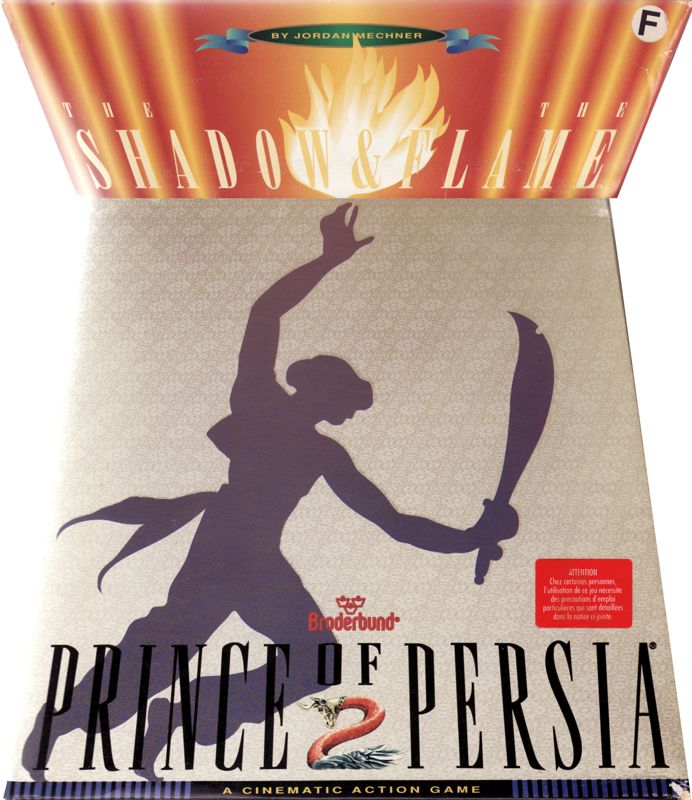 Front Cover for Prince of Persia 2: The Shadow & The Flame (DOS)