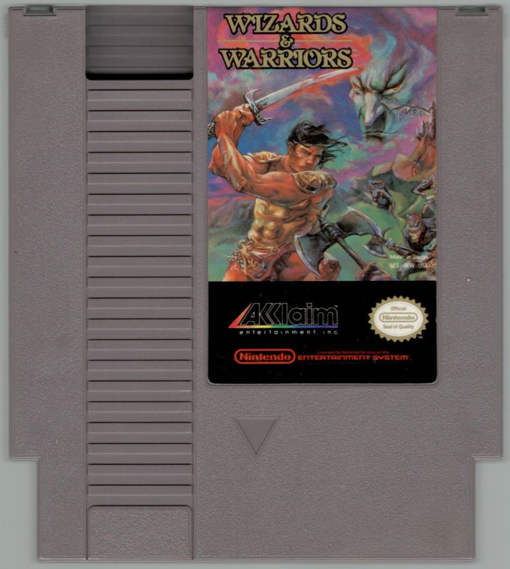 Media for Wizards & Warriors (NES) (Re-release)