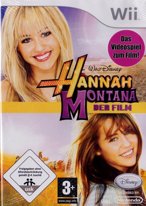 Front Cover for Hannah Montana: The Movie (Wii)