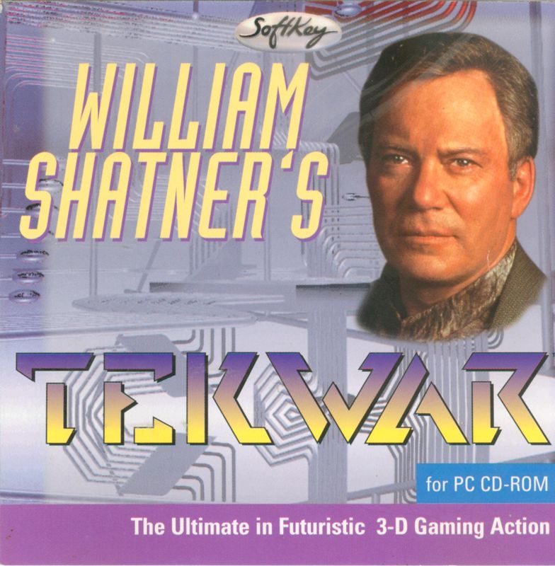 Front Cover for William Shatner's TekWar (DOS) (SoftKey release)