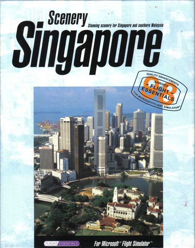 Front Cover for Singapore Scenery: For Microsoft Flight Simulator (Windows)