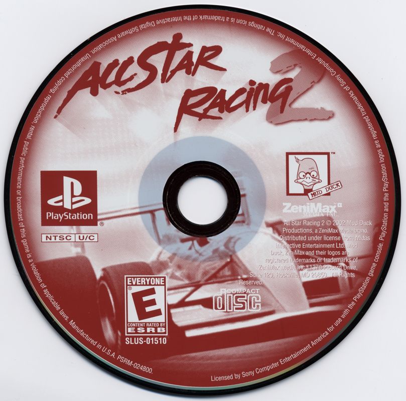 Media for All Star Racing 2 (PlayStation)