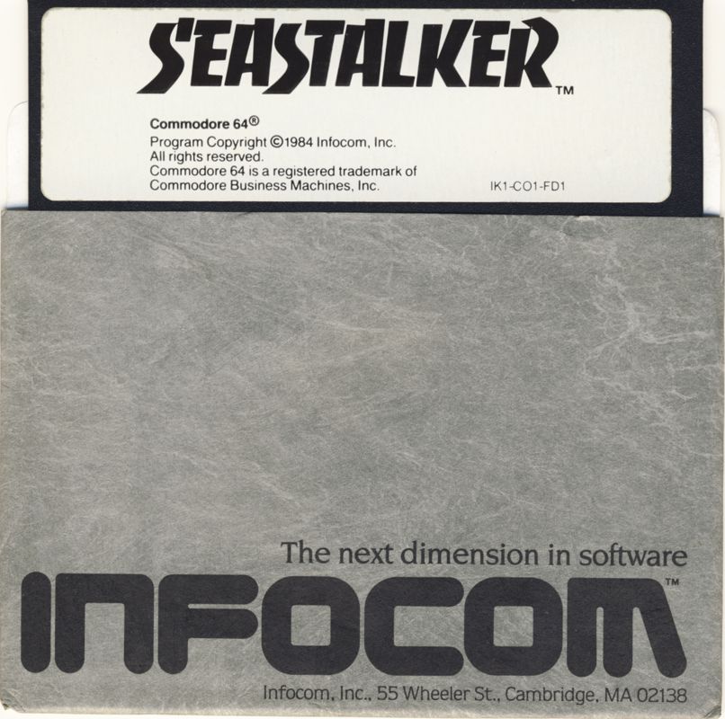 Media for Seastalker (Commodore 64)