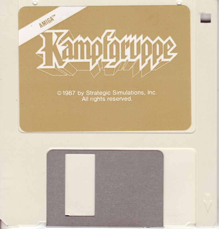Media for Kampfgruppe (Amiga)