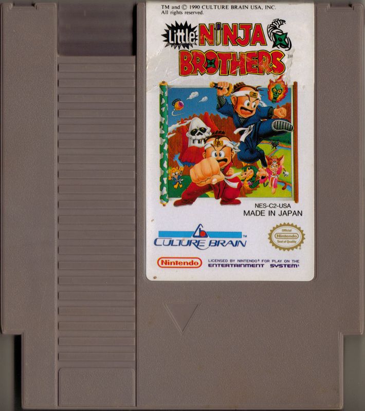 Media for Little Ninja Brothers (NES)
