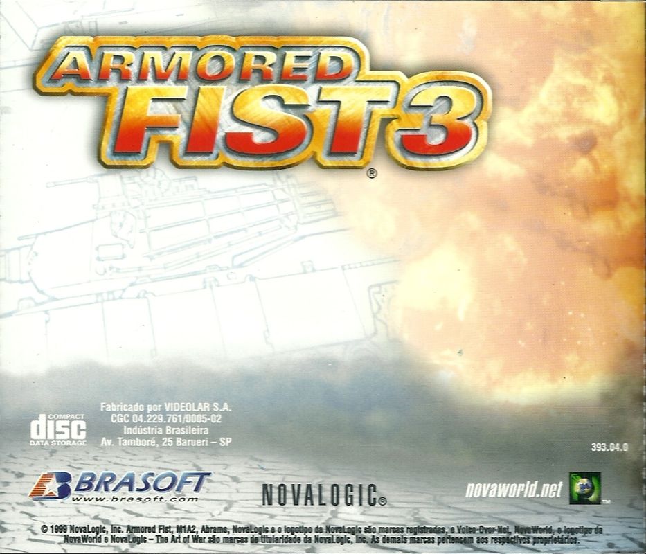 Other for Armored Fist 3 (Windows): Jewel Case - Back
