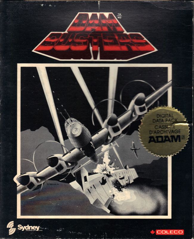 Front Cover for The Dam Busters (Coleco Adam)